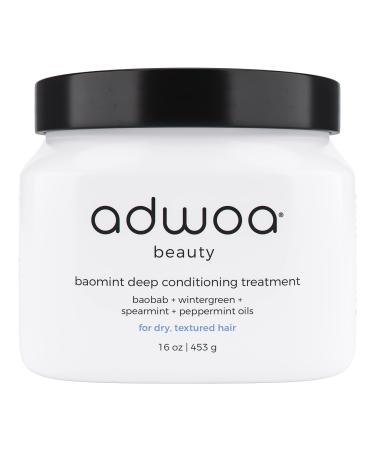 adwoa beauty baomint deep conditioning treatment 16 oz. 16 Fl Oz (Pack of 1)