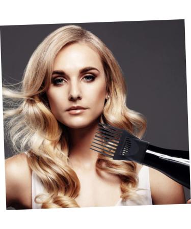 FOMIYES 2pcs Hair Dryer Comb Styling Comb Hair Dryer Attachment for Blow Dryer Universal Diffuser Attachment 13x5cm Black - Buy Online on GoSupps.com