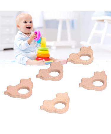 Wooden Teether Car Pendant - DIY Decoration Necklace Jewelry & Toys | Eco-Friendly Souvenir Rattles - Buy Online on GoSupps.com
