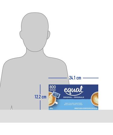 EQUAL 0 Calorie Sweetener Sugar Substitute Zero Calorie Sugar Free Sweetener Packets Sugar Alternative 800 Count 0 800 g (Pack of 1) - Buy Online on GoSupps.com