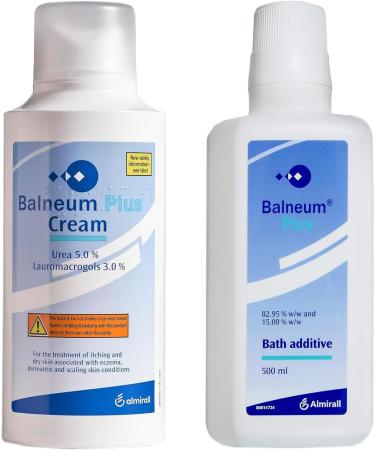 Balneum Plus Bath Additive 500ml & Balneum Plus Cream 500g - Buy Online on GoSupps.com