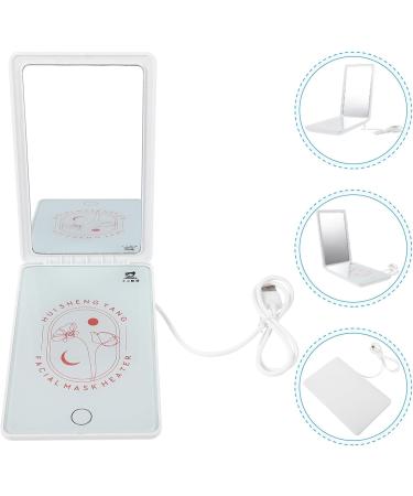 FOMIYES Heater Warmer Makeup Mirror Facial Care Heater Sheet Heating Device White - Buy Online on GoSupps.com