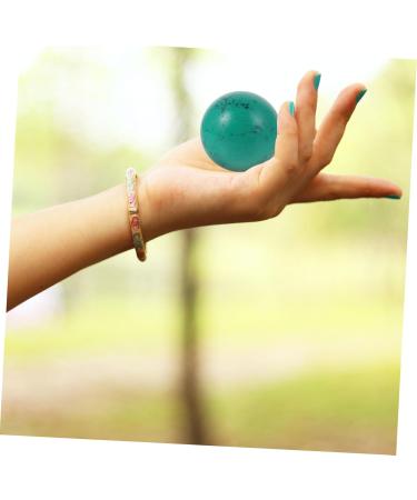 Fomiyes Turquoise Handball Fitness & Massage Balls 4-Piece Set | Perfect Chinese Gift for Hand Training & Relaxation - Buy Online on GoSupps.com