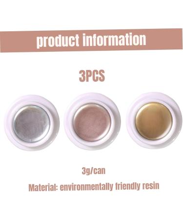 Chrome Nail Polish 3PCS Metallic Gel Nail Polish 3 Grams Fast Drying Metallic Nail Polish Long Lasting 3D Gel Nail Art Chrome Gel Polish Beauty Supplies - Buy Online on GoSupps.com