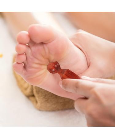 Buy Minkissy 4-Piece Acupuncture Rod Foot & Hand Massager | Reflexology Socks & Wooden Roller for Ultimate Relaxation - International Shipping - Buy Online on GoSupps.com