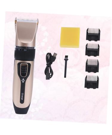 Beavorty Electric Hair Clipper Set - Professional Hair Shaver & Salon Cutters | Premium Power Tools for Perfect Hair Styling | 18.5x4.5cm Tyrant Gold - Buy Online on GoSupps.com