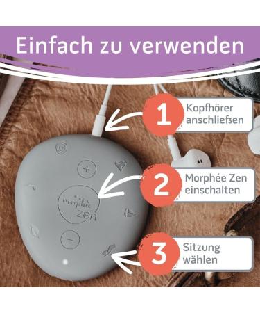 Morph e Zen The Ultimate On-the-Go Meditation Stone for Deep Relaxation | 700 000 Happy Customers | Available in German English Dutch & French - Buy Online on GoSupps.com