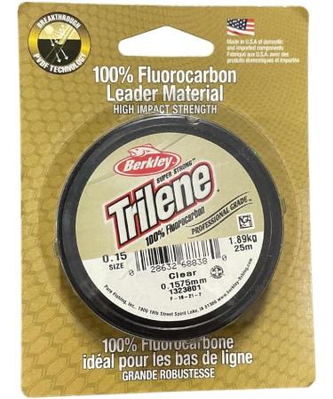 Buy Berkley Trilene Fluorocarbon Fishing Line Leader - 25-50m 0.25mm for Sea Spinning Surfcasting and Trout Fishing - International Shipping Available - Buy Online on GoSupps.com