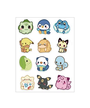 Anime Cartoon Temporary Tattoos Stickers - Kids Birthday Party Favor Decorations - 20 Sheets - Buy Online on GoSupps.com