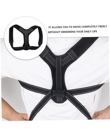 Posture Brace Belt for Shoulder & Clavicle Support | Enhanced Posture Trainer for Kids & Adults - S Size - Buy Online on GoSupps.com