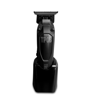TPOB Troll Professional Barber Clipper 6800 RPM Super Torque Motor with DLC Fade Blade (Blackout Trimmer)