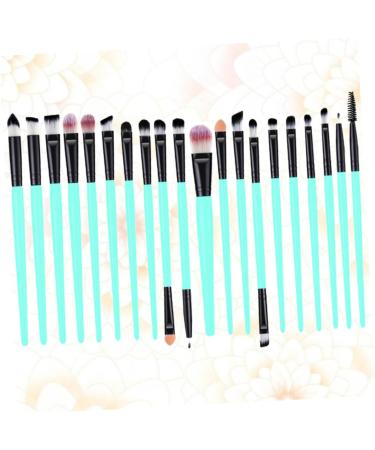 WOONEKY 20pcs Eyelash Eye Shadow Brush Makeup Brush Kit Eyeshadow Tools Shadow Eye Shadow Brush Size 1 As Shown - Buy Online on GoSupps.com