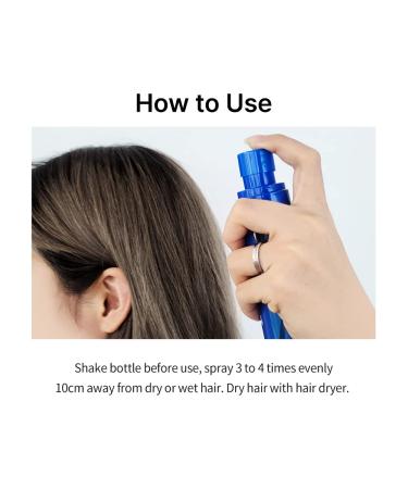 LA'DOR Hair Heat Protection Spray - 3.4 Oz | Instant Glossy Shine, Volume, and Repair | Protein-infused Formula | Silicone, Paraben, Sulfate, and Alcohol Free - Buy Online on GoSupps.com