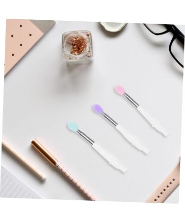 Buy Minkissy 12 Pcs Silicone Lip Brush Set - Exfoliating & Lip Balm Applicator - Perfect for Makeup - Rubber & Silicone Brushes - White Color - 7.5x1cm - Ideal for Lip Care & Cosmetics - Buy Online on GoSupps.com