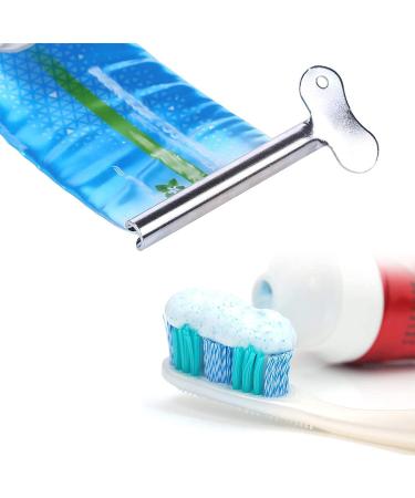 Crcyphne 12 Metal Tube Squeezer Toothpaste Squeezer Metal Tube Roller Paint Squeeze Gadget - Buy Online on GoSupps.com