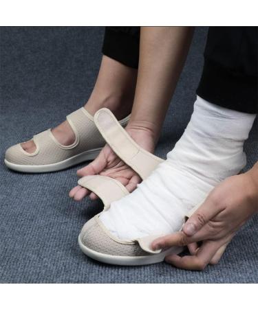 Orthopedic Diabetic Shoes for Women with Bunions | Adjustable Extra Wide Men's Shoes for Swollen Feet | Arthritis & Edema Relief | Dark Blue (38EU) - Buy Online on GoSupps.com