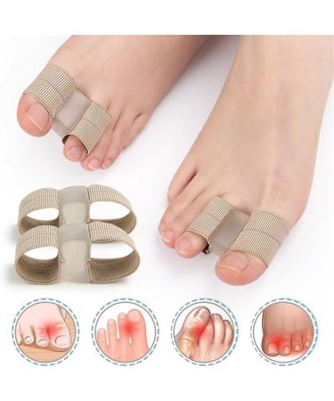 Gel Toe Spacer Separators | Bunion Correctors & Hammer Toe Straighteners | Big Toe Protector Cushions for Toe Alignment & Relief - Buy Online on GoSupps.com