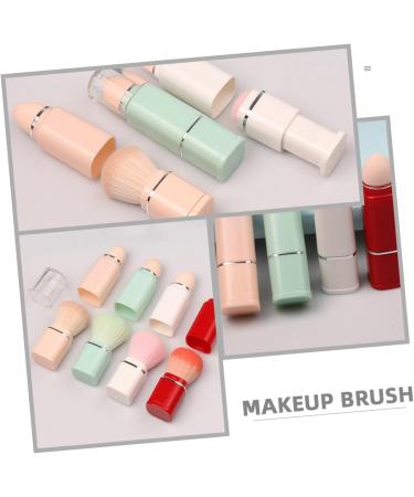 VINTORKY 2 in 1 Makeup Brush Retractable Blush Brush Foundation Applicator Blush for Cheeks Makeup Brush for Women Artificial Fiber Liquid Foundation Brush Travel The Face - Buy Online on GoSupps.com