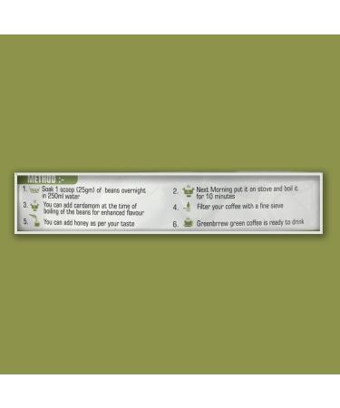 Greenbrrew Arabica ('Pl-AAA') Organic Green Coffee Beans for Weight Loss - 200G - Buy Online on GoSupps.com