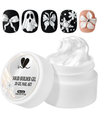 Sculpting Nail Gel | 3D Solid Nail Modeling Gel | 5ml Non-Sticky Manicure for Sculpting Extensions and Design for Women at Home Salons - Buy Online on GoSupps.com