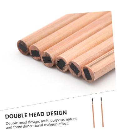 TOVINANNA 2pcs Double Ended Eyebrow Pencil with Brush Eyebrow Tools Eyeliner Eyebrow Powder Lasting Wood - Buy Online on GoSupps.com