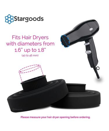Stargoods Silicone Hair Dryer Diffuser - Universal Black - Buy Online on GoSupps.com