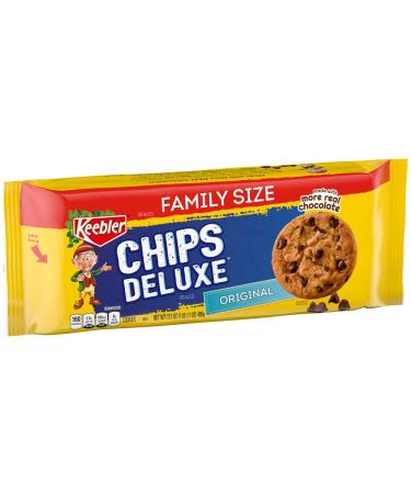 Keebler Chips Deluxe Original Family Size 17.2 oz - Delicious Cookies for the Whole Family - Buy Online on GoSupps.com