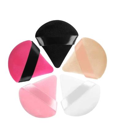 SBTRKT Cosmetic Puff Set - 10 Makeup Sponges for Foundation & Powder | Affordable Makeup Blender Tools - Black & Skin Colors - Buy Online on GoSupps.com