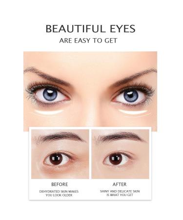VENZEN Gold Moisturizing Eye Cream - Anti-Aging & Anti-Wrinkle Serum for Dark Circles with Hyaluronic Acid - 15g - Buy Online on GoSupps.com