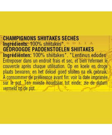  Ayam Ayam Shiitake Mushrooms 100% Natural Ingredients Dehydrated Mushrooms Asian Flavors For Soups and Noodles Gluten-Free No Preservatives or Additives - 30g - 1 pc - Buy Online on GoSupps.com