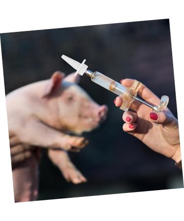 Milisten 20 Pcs Plastic Animals Livestock Sprayer Plastic Injection Heads 4x2.5cmx2pcs Whitex2pcs - Buy Online on GoSupps.com