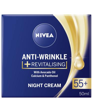 NIVEA Anti-Wrinkle and Revitalizing Night Cream 55+ 50 ml