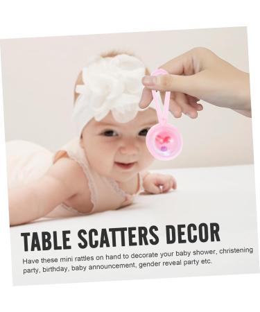 Bestonzon 48-Piece Small Bells Set | Baby Shower & Baptism Ornaments | Mini Handheld Shaking Bells - Buy Online on GoSupps.com