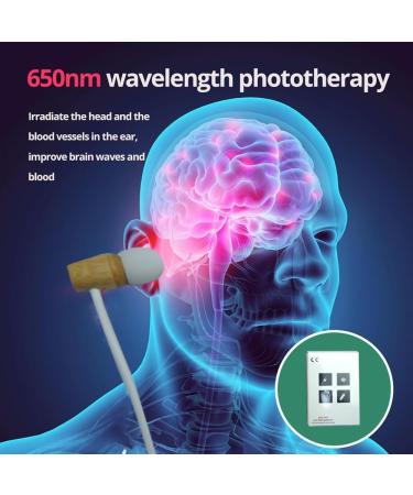 Red Light Therapy Device for EAR Lightweight 650nmTreatment Device with earphone Low Level Therapeutic Apparatus - Buy Online on GoSupps.com