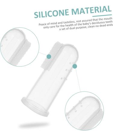 Frcolor 3-Piece Silicone Milk Toothbrush Set for Infants & Kids - Gentle Mouthcare Solution - Buy Online on GoSupps.com