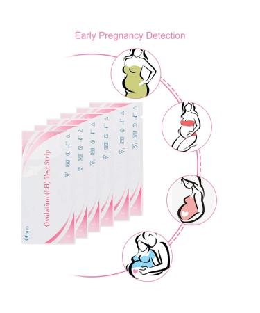 Pregnancy Test Strips & LH Ovulation Predictor - Early Detection Test Kit (8 pcs) - Accurate Results Fast Shipping Worldwide - Buy Online on GoSupps.com