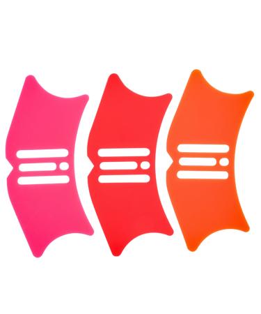 Nose Contour Stencils 3Pcs Silicone Nosetour Contour Stencil Multifunctional Eye Makeup Aids Tool for Beginners Applying Nose Shadow Highlight Eyeline Lip Line Eyelash Curlers