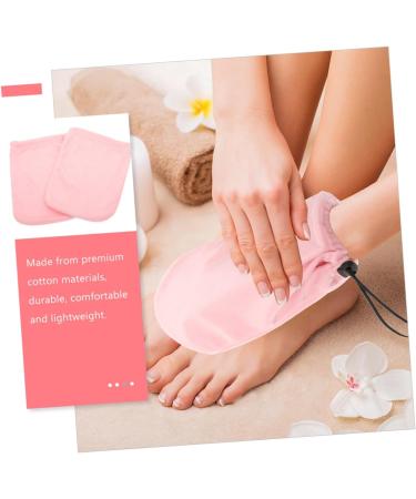 minkissy 2 Pairs Wax Thermal Insulation Gloves Kerotherapy Hand Cover Cracked Heel Socks Spa Wax Warmer Hand Moisturizer Gloves Hand Treatment Mitt Plush Keep Warm Work French - Buy Online on GoSupps.com