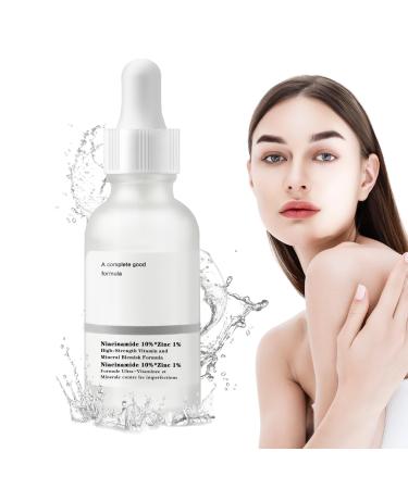 Niacinamide 10% + Zinc 1% Niacinamide Serum for Face Oil Control Serum Face Moisturizing Pores Reducer Serum for Women(30ML/1 Fl Oz)