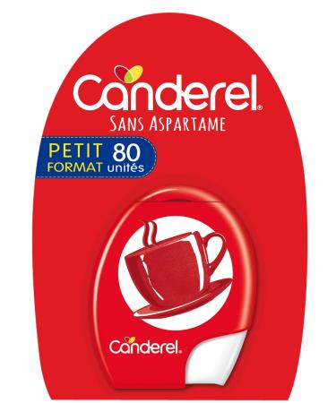 Canderel - Sucralose - Tablets Dispenser - Low Calorie - Sweetener - 80 Tablets