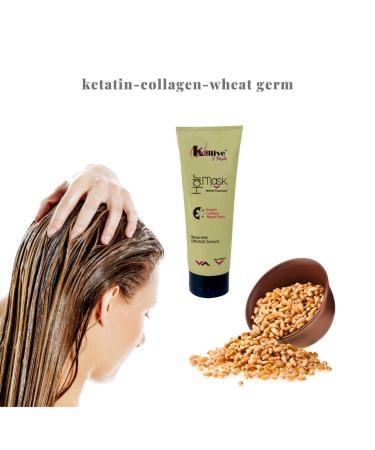 Kalive 2Style Hair Mask 8 Oz - Repair & Hydrate with Keratin, Collagen, Wheat Germ - Deep Moisturizing Conditioner for Dry, Damaged Hair - Buy Online on GoSupps.com