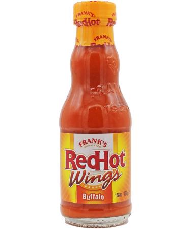 Franks RedHot Buffalo Wings Hot Sauce 148ml - Pack of 2 - Buy Online on GoSupps.com