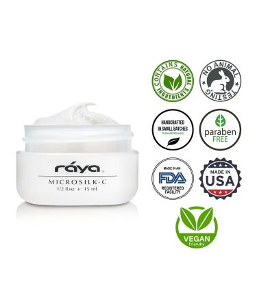 Raya Microsilk-C Cream - Brightening Under-Eye Treatment for Puffiness Lines & Wrinkles | Revive & Tone | International Shipping Available - Buy Online on GoSupps.com