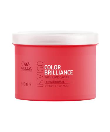 Wella Invigo Color Brilliance Vibrant Color Mask 500ml - fine/normal hair