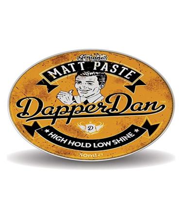 Dapper Dan Matt Paste,Matt Finish Hair Paste For Mens Hair Style Shaping, Styling Versatile Strong Flexible Hold Hair Styling Product, 1 x 1.7 fl oz