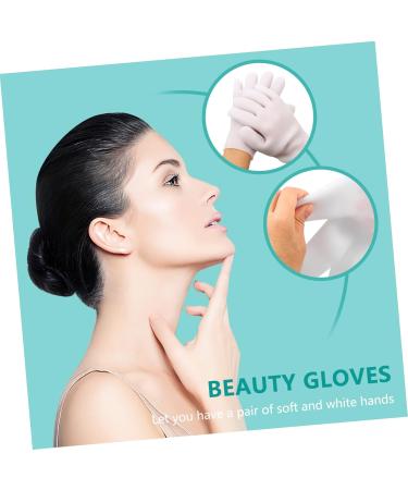 FRCOLOR 1 Pair Moisturizing Cracked Gel Hand Moisturizing Gel Mittens Ladies Mittens Grade Night Miss Sebs White Anti Wrinkle Cosmetic - Buy Online on GoSupps.com