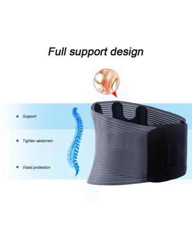 Summer Unisex Lumbar Spine Support Belt - Pain Relief Waist Brace (Size M) for Comfortable Back Support - Shop Internationally - Buy Online on GoSupps.com