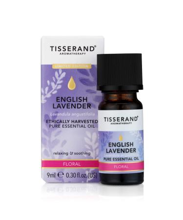 Tisserand Aromatherapy | English Lavender | 100% Natural Pure Essential Oil | 9ml English Lavender 9.00 ml (Pack of 1)