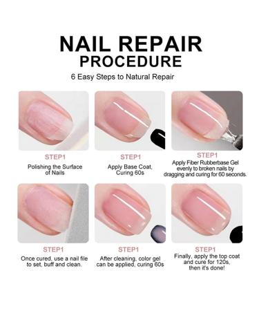 demaxiyad Broken Nail Repair 5g File Brush and Tweezers - Protective Nail Repair Gel with File and Brush for Girls - Damaged Broken Split Nails - Daily Manicure Care - Nail Care - Buy Online on GoSupps.com