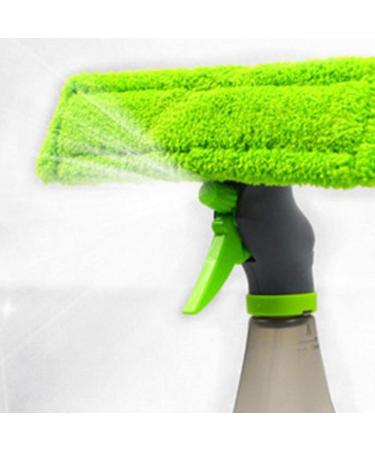 FLCPJGV Advanced Glass Cleaning Kit with Spray Bottle and Squeegee with Green Pad - Buy Online on GoSupps.com